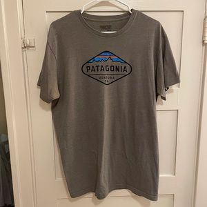 Patagonia Grey T-shirt in Men’s Size Large